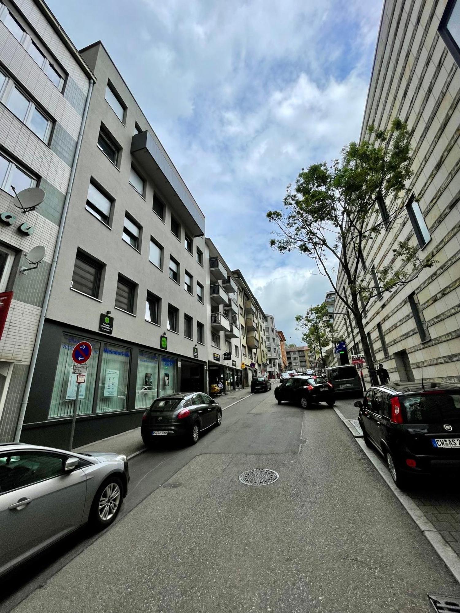 Neu Wunderschoenenes Weisses Apartament Am Schloessle Zentrum Goldstadt Pforzheim Esterno foto